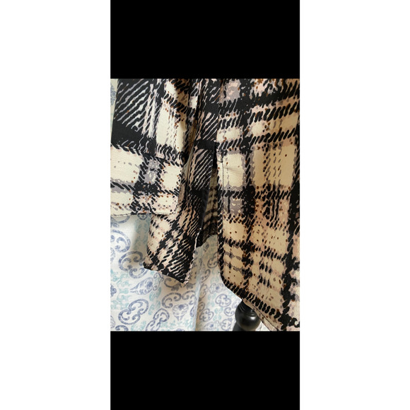 Philosophy Womens Long Sleeve Button‎ Down Top Size Medium - Picture 3 of 7